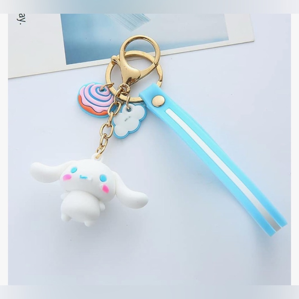 cinnamon roll sanrio‎ Keychain for Kids